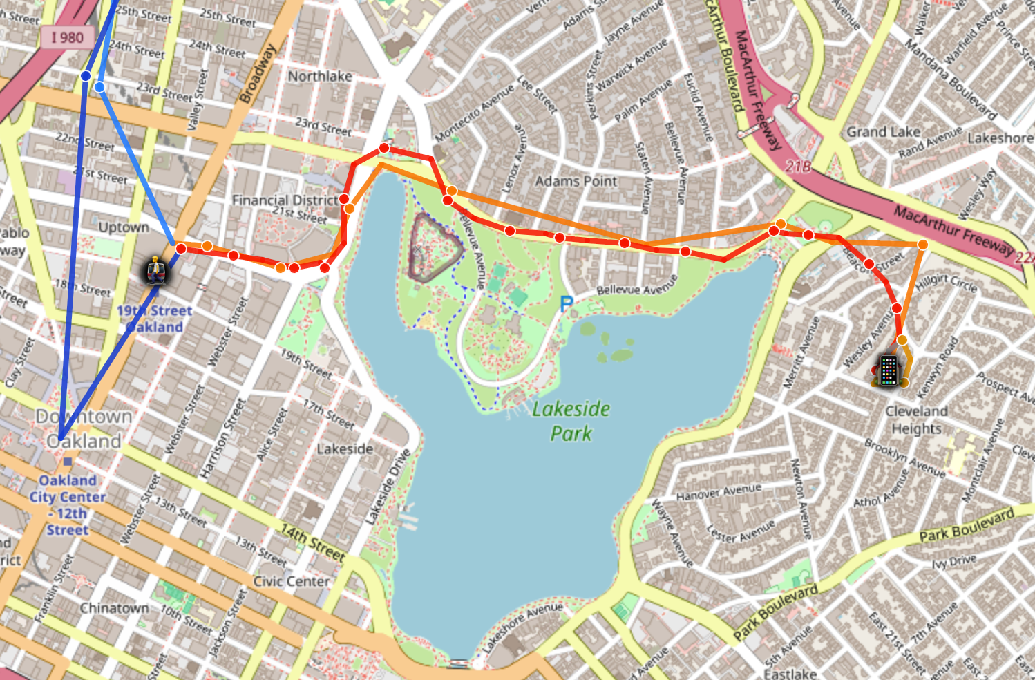 Amy Hillyard March 25 2026 GPS Route